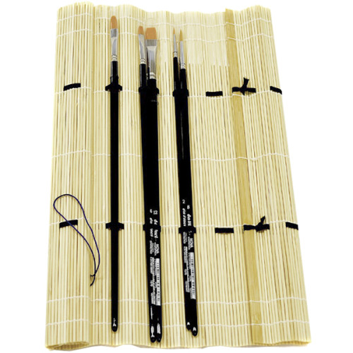 Σετ Με 5 Πινέλα NOVA Για Λάδι/Ακρυλικό σε Θήκη Bamboo Da Vinci Σετ Με 5 Πινέλα NOVA Για Λάδι/Ακρυλικό σε Θήκη Bamboo Da Vinci