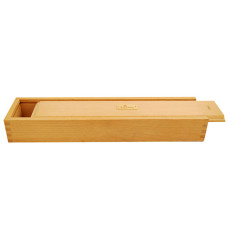 Θήκη Πινέλων Ξύλινη Συρταρωτή 9x5x37cm