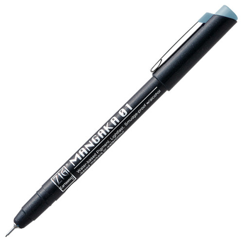 Μαρκαδόρος Mangaka 01 Light Blue 302 Kuretake Μαρκαδόρος Mangaka 01 Light Blue 302 Kuretake