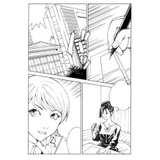 Μαρκαδόροι Σετ 3τεμ Mangaka 01-05-08 Black 010 Kuretake