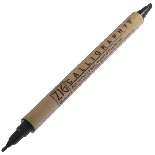 Μαρκαδόρος Double Sided Calligraphy II Black Kuretake Μαρκαδόρος Double Sided Calligraphy II Black Kuretake
