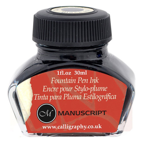 Μελάνη Για Πένες 30ml Black Manuscript Μελάνη Για Πένες 30ml Black Manuscript