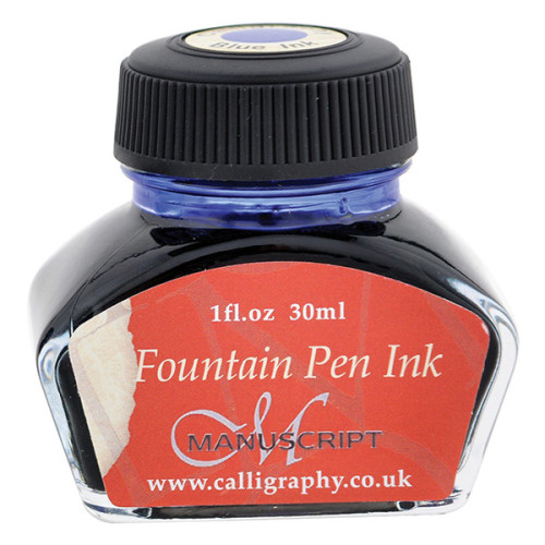 Μελάνη Για Πένες 30ml Blue Manuscript Μελάνη Για Πένες 30ml Blue Manuscript