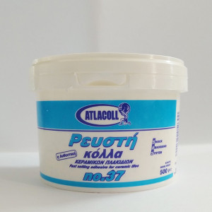 Κόλλα Πλακιδίων Λευκή Atlacoll No37 500gr