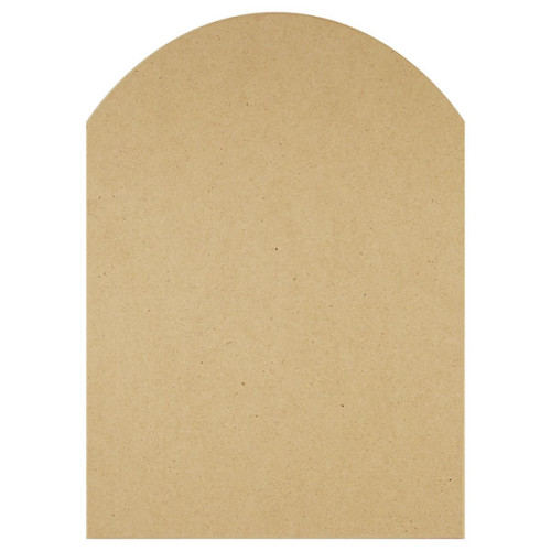 MDF Οβάλ Με Πατούρα 9mm 30x22cm