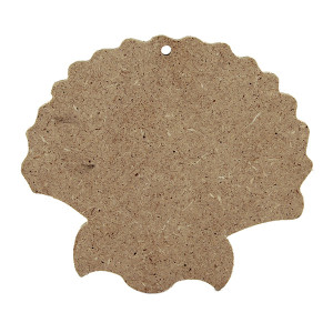Διακοσμητικό MDF 4mm Κοχύλι 9,3x10cm