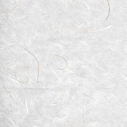 Ριζόχαρτο Μονόχρωμο 50X70cm 20gr White Με Χρυσές Ίνες