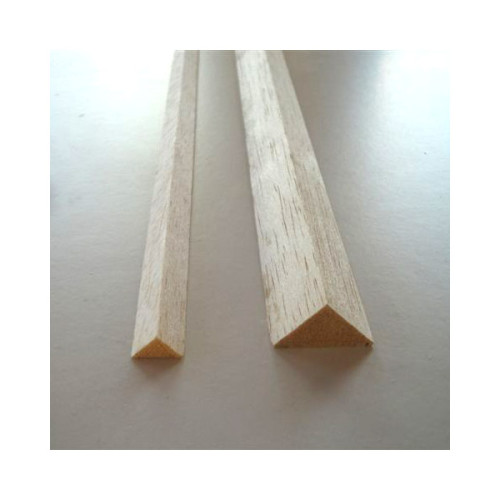 Μπάλσα Τριγωνική Ορθογώνια Ισοσκελής 1m 20x20mm Καφέ