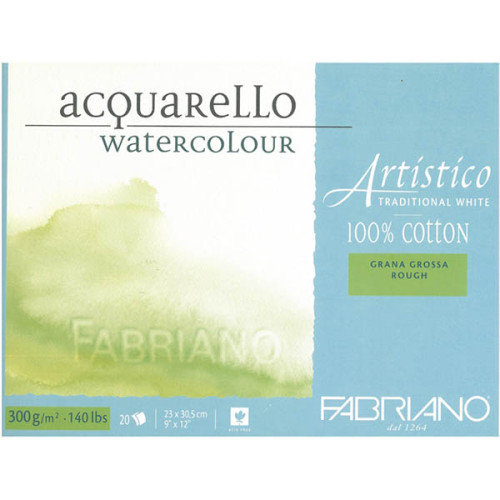 Μπλοκ Artistico TW 23x30,5cm 300gr Rough-GG 20φυλλο Fabriano Μπλοκ Artistico TW 23x30,5cm 300gr Rough-GG 20φυλλο Fabriano