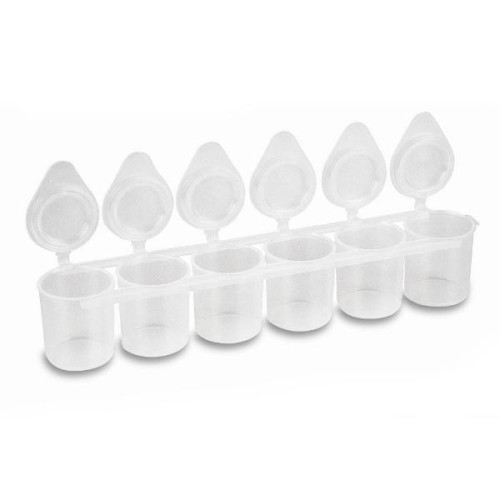Θήκη Για όλες Τις Χρήσεις Με Καπάκι 6x25ml Θήκη Για όλες Τις Χρήσεις Με Καπάκι 6x25ml