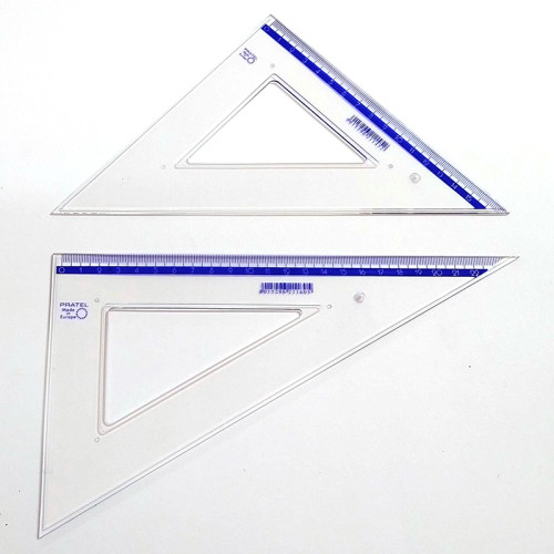 Τρίγωνα Σετ 25cm 2τμχ Pratel Τρίγωνα Σετ 25cm 2τμχ Pratel
