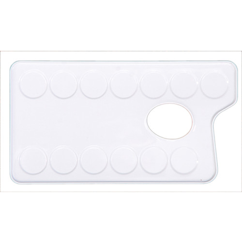 Παλέτα Μεταλλική Ορθογώνια 13 θέσεις 10,6X20cm Talens Παλέτα Μεταλλική Ορθογώνια 13 θέσεις 10,6X20cm Talens