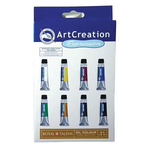 Σετ Λάδιου Art Creation 8 Τεμ. 12ml Talens Σετ Λάδιου Art Creation 8 Τεμ. 12ml Talens