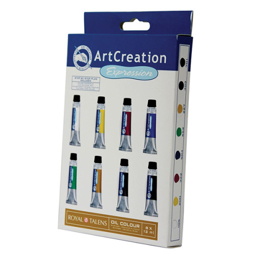 Σετ Λάδιου Art Creation 8 Τεμ. 12ml Talens Σετ Λάδιου Art Creation 8 Τεμ. 12ml Talens