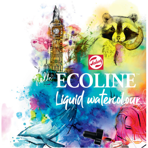 Μελάνια Σετ Ecoline 5x30ml Talens Μελάνια Σετ Ecoline 5x30ml Talens