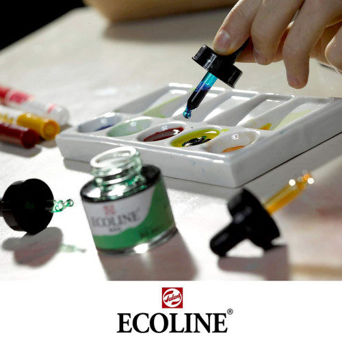 Μελάνια Σετ Ecoline 5x30ml Talens Μελάνια Σετ Ecoline 5x30ml Talens