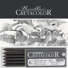 Μύτη 5,6mm Γραφίτης 4B 6τεμ Cretacolor Μύτη 5,6mm Γραφίτης 4B 6τεμ Cretacolor