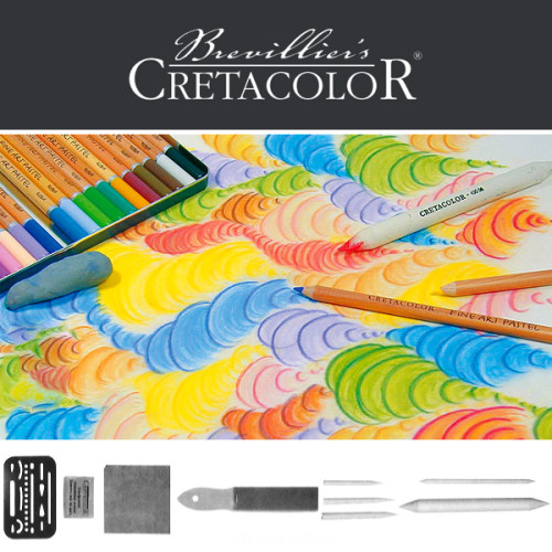 Αξεσουάρ Σχεδίου Σετ 9τεμ Cretacolor Αξεσουάρ Σχεδίου Σετ 9τεμ Cretacolor