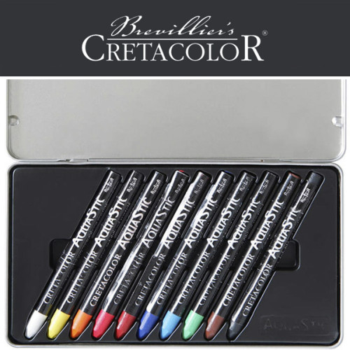 Παστέλ Νερού Σετ Μολύβια Aqua Stick 10τεμ Cretacolor Παστέλ Νερού Σετ Μολύβια Aqua Stick 10τεμ Cretacolor