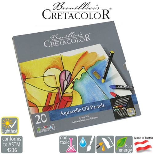 Παστέλ Νερού Σετ Aqua Stick 20τεμ Cretacolor Παστέλ Νερού Σετ Aqua Stick 20τεμ Cretacolor