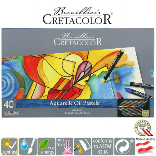 Παστέλ Νερού Σετ Aqua Stick 40τεμ Cretacolor Παστέλ Νερού Σετ Aqua Stick 40τεμ Cretacolor