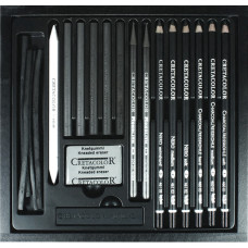 Σετ Black Box Charcoal & Drawing 20τεμ Cretacolor Σετ Black Box Charcoal & Drawing 20τεμ Cretacolor