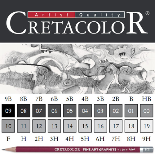Μολύβι Σχεδίου HB CLEOS Fine Art Graphite Cretacolor Μολύβι Σχεδίου HB CLEOS Fine Art Graphite Cretacolor