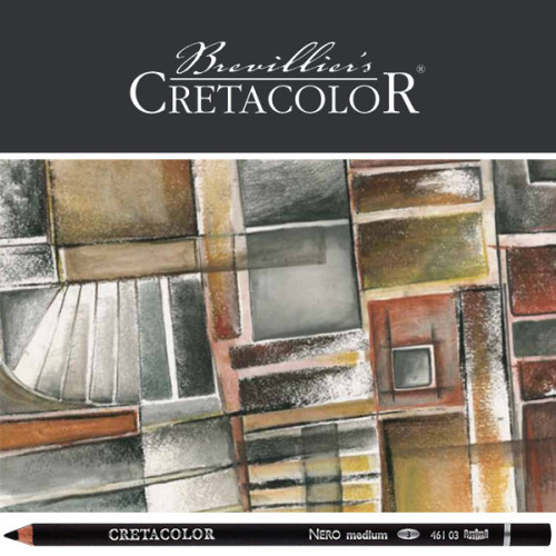 Μολύβι Nero Pencil 3 Greasy Medium Cretacolor Μολύβι Nero Pencil 3 Greasy Medium Cretacolor