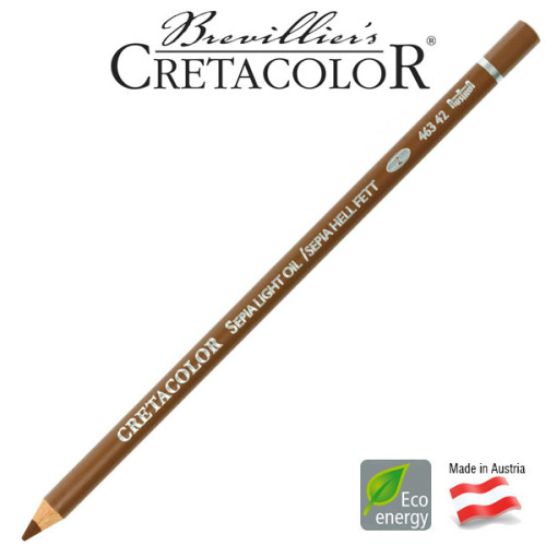 Μολύβι Sepia Light Oil Cretacolor Μολύβι Sepia Light Oil Cretacolor