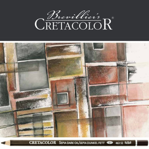 Μολύβι Sepia Dark Oil Cretacolor Μολύβι Sepia Dark Oil Cretacolor