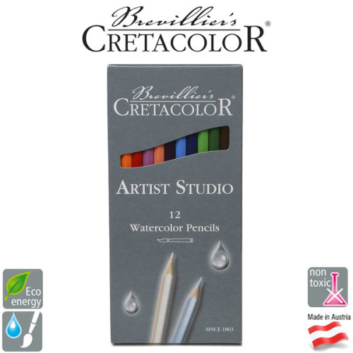 Σετ Μολύβια Ακουαρέλας Artist Studio 12τεμ Cretacolor Σετ Μολύβια Ακουαρέλας Artist Studio 12τεμ Cretacolor