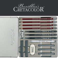 Γραφίτες Σετ Silver Box 15τεμ Cretacolor Γραφίτες Σετ Silver Box 15τεμ Cretacolor