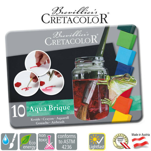 Κασετίνα Aqua Brique 10τεμ Cretacolor Κασετίνα Aqua Brique 10τεμ Cretacolor