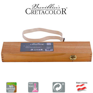 Θήκη Μεταφοράς Πινέλων Ξύλινη 45x5x9cm Cretacolor