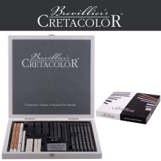 Σετ Black & White Box Graphite & Drawing 25τεμ Cretacolor Σετ Black & White Box Graphite & Drawing 25τεμ Cretacolor