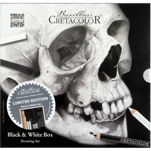 Μολύβια Σετ Black & White Skull Edition Box 25τεμ Cretacolor Μολύβια Σετ Black & White Skull Edition Box 25τεμ Cretacolor