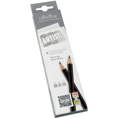 Μολύβια Σχεδίου Σετ 6τεμ Artist Studio Graphite Cretacolor Μολύβια Σχεδίου Σετ 6τεμ Artist Studio Graphite Cretacolor