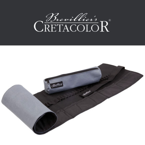 Κασετίνα Roll-up Υφασμάτινη 48 Θέσεων Κενή Cretacolor Κασετίνα Roll-up Υφασμάτινη 48 Θέσεων Κενή Cretacolor