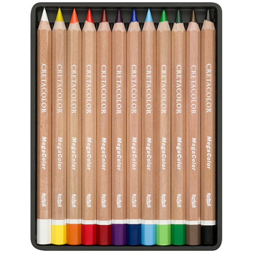 Σετ Μολύβια MEGA COLOR 12τεμ Cretacolor Σετ Μολύβια MEGA COLOR 12τεμ Cretacolor