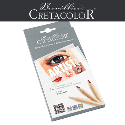 Σετ Μολύβια Ακουαρέλας Artist Studio Faces 12τεμ Cretacolor Σετ Μολύβια Ακουαρέλας Artist Studio Faces 12τεμ Cretacolor