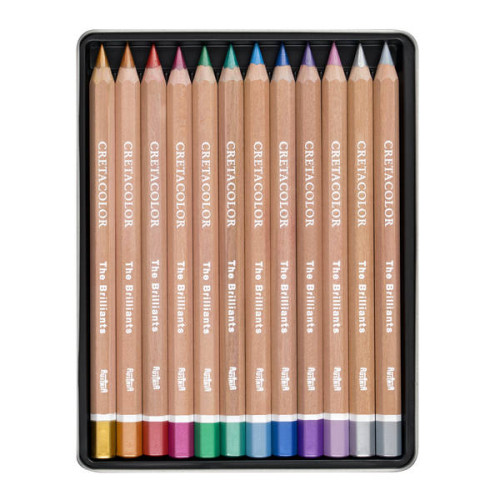 Σετ Μολύβια MEGA COLOR - THE BRILLIANTS 12τεμ Cretacolor Σετ Μολύβια MEGA COLOR - THE BRILLIANTS 12τεμ Cretacolor