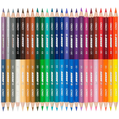 Σετ Μολύβια Supersticks Crazy Διπλά 24τεμ-48χρώματα Jolly Σετ Μολύβια Supersticks Crazy Διπλά 24τεμ-48χρώματα Jolly