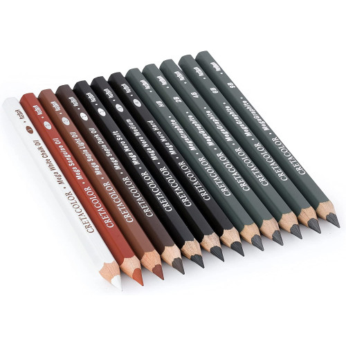 Σετ Μολύβια MEGA COLOR - The X-Sketch 12τεμ Cretacolor Σετ Μολύβια MEGA COLOR - The X-Sketch 12τεμ Cretacolor