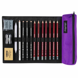 Υφασμάτινη Κασετίνα Beginner 16 Τεμαχίων Cretacolor
