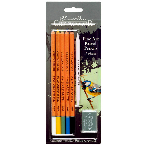 Σετ Μολύβια Fine Art Pastel 5 Χρώματα + Σφομύλι + Σβήστρα Cretacolor Σετ Μολύβια Fine Art Pastel 5 Χρώματα + Σφομύλι + Σβήστρα Cretacolor