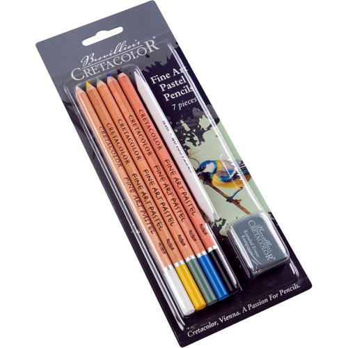 Σετ Μολύβια Fine Art Pastel 5 Χρώματα + Σφομύλι + Σβήστρα Cretacolor Σετ Μολύβια Fine Art Pastel 5 Χρώματα + Σφομύλι + Σβήστρα Cretacolor