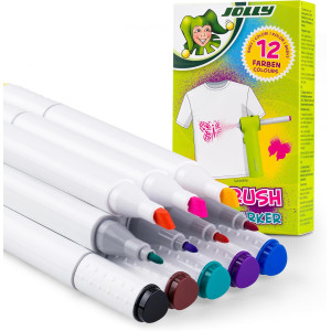 Αερογράφος Airbrush Textil (Ανταλλακτικά) Σετ 12 τμχ Jolly