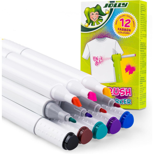 Αερογράφος Airbrush Textil (Ανταλλακτικά) Σετ 12 τμχ Jolly Αερογράφος Airbrush Textil (Ανταλλακτικά) Σετ 12 τμχ Jolly