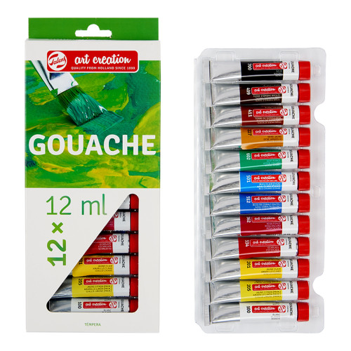 Σετ Τέμπερες Art Creation 12τεμ 12ml Talens