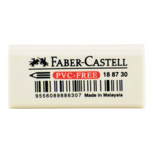 Σβήστρα PVC-Free Λευκή Faber-Castell